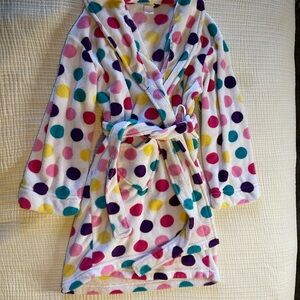Colorful Polka Dot Bathrobe
